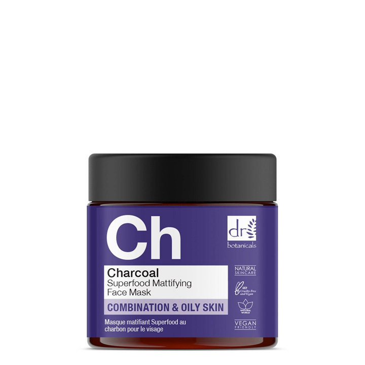 Dr Botanicals Charcoal Superfood Mattifying Face Mask