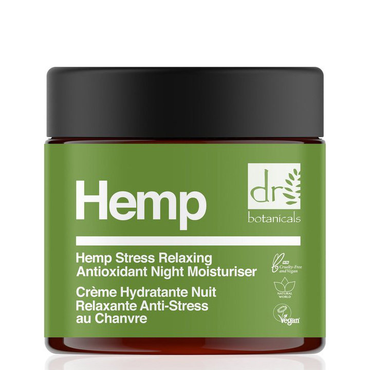 Dr Botanicals Hemp Stress Relaxing Antioxidant Night Moisturizer