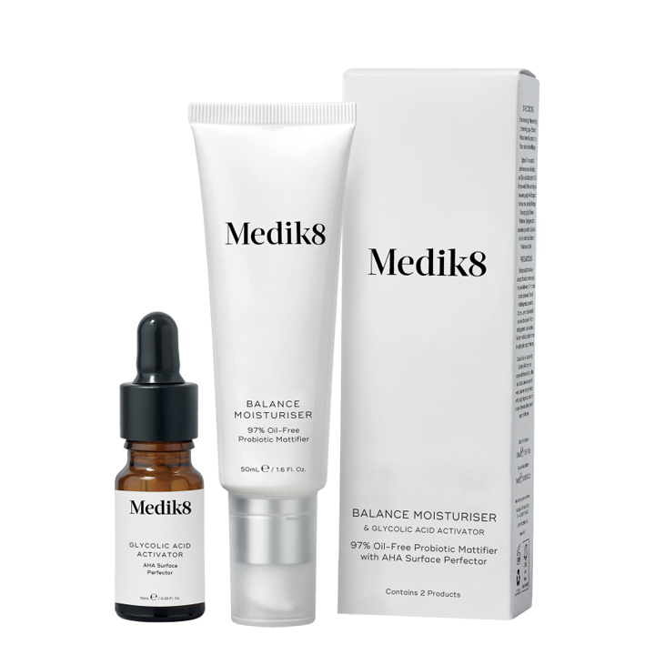 Medik8 Balance Moisturiser & Glycolic Acid Activator