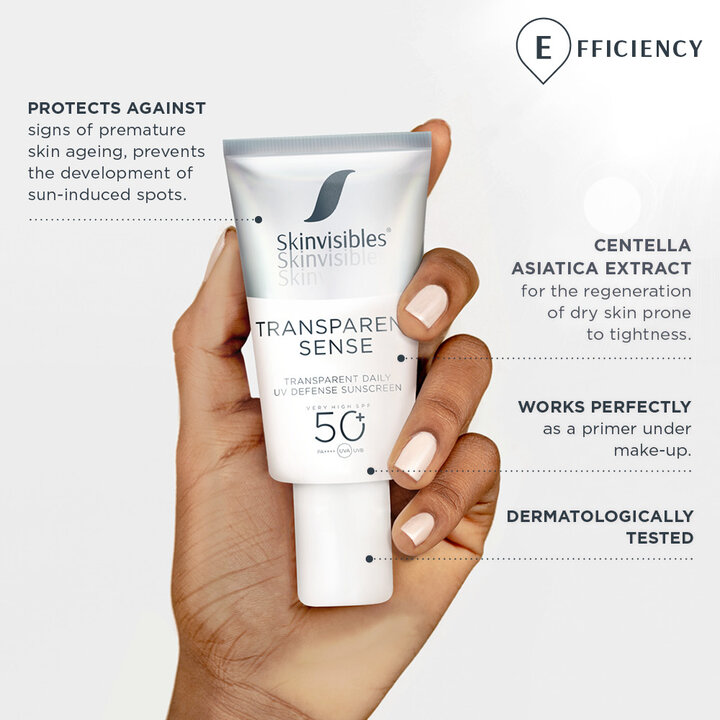 Skinvisibles Transparant Sense SPF50