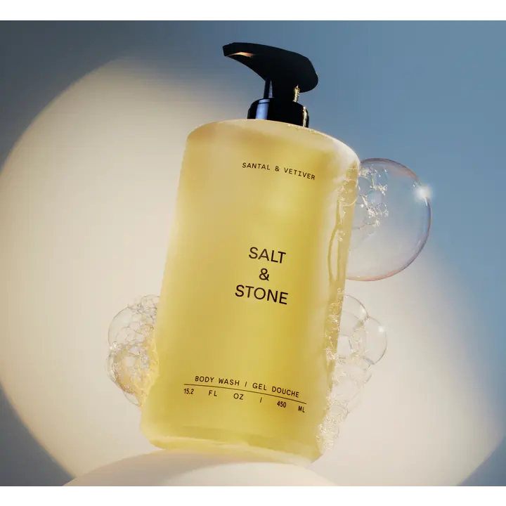 Salt & Stone Body Wash - Santal & Vetiver