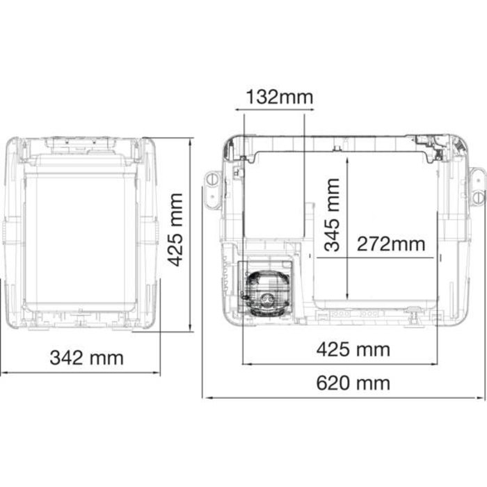 Dometic CFX28 DRAAGBARE KOEL-/VRIESBOX