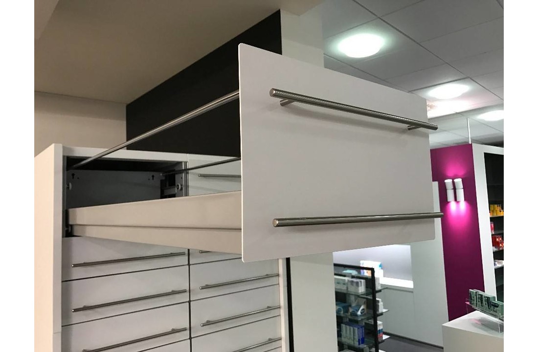 H-Box apotheekkast (kolom met 14 laden)
