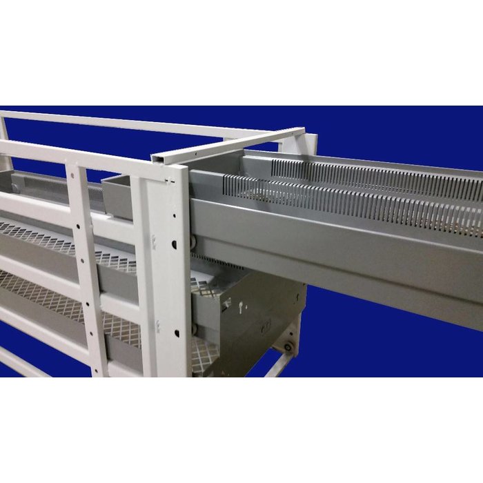 Afsluitbare H-Box apotheekkast (kolom met 14 laden)