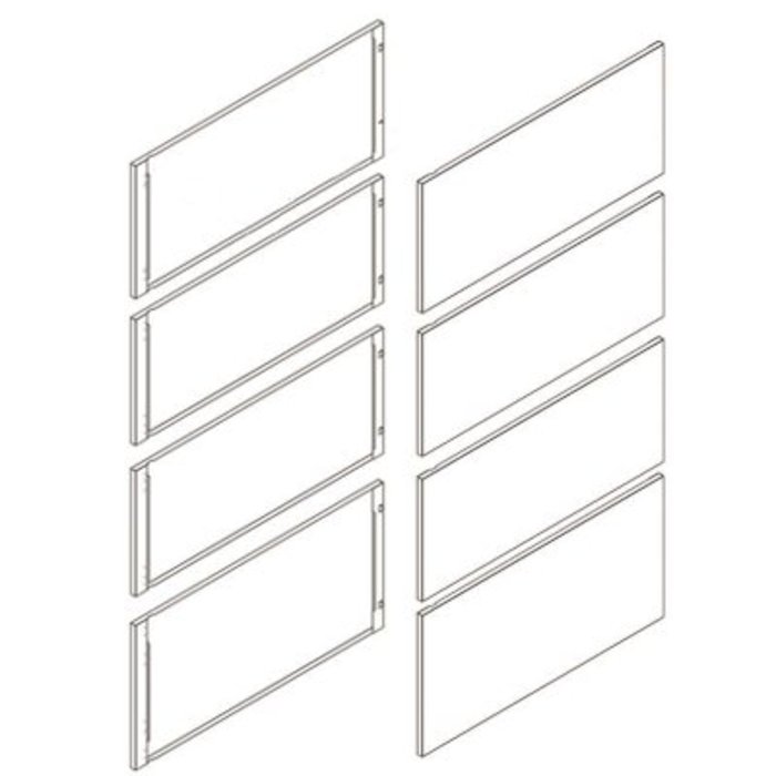 Afwerking H-Box ladekast