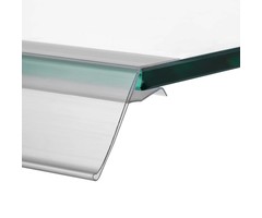 HapoH Prijskaarthouder voor glasplaat