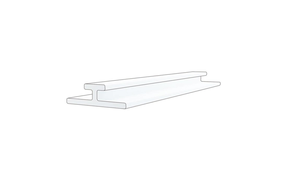 Verdeelprofiel / rails met tape