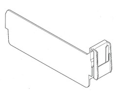 Shoptec Divider with card holder