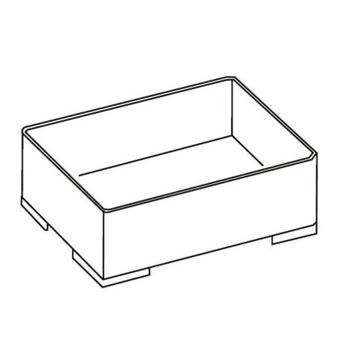 Stackable medicine bin 157 x 105 x 47 mm (Type 204)