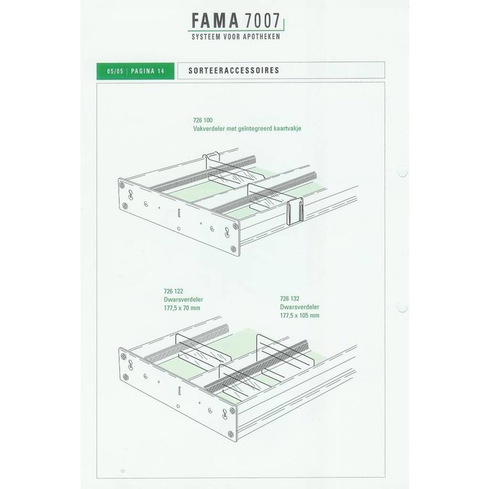 Willach Willach divider 726122 / 726.121 / 72.612.1