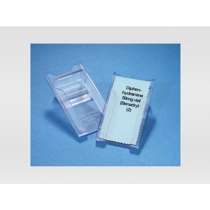 Mini card holder with clip (100 pcs.)