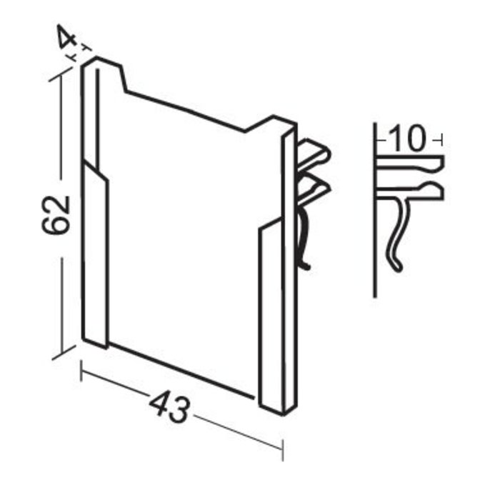 FlexModul® Kaarthouder MKF40/60 PC