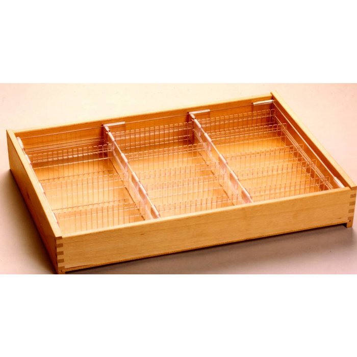 Drawer insert for standard drawer 55mm high