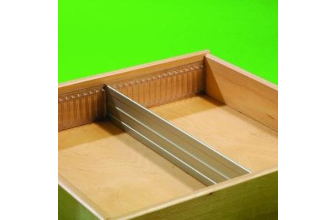 Aluminium lengte verdeler 55mm (op maat gezaagd )