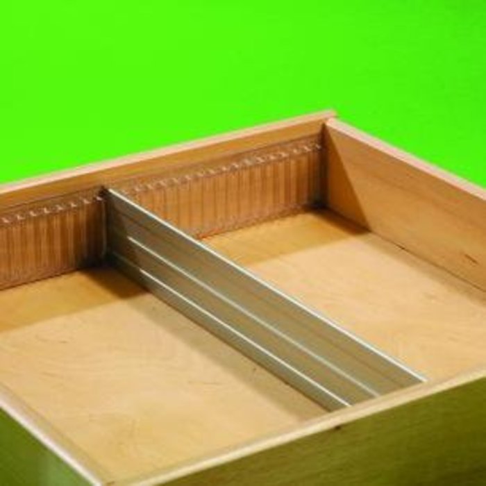 Aluminium lengte verdeler 55mm (op maat gezaagd )