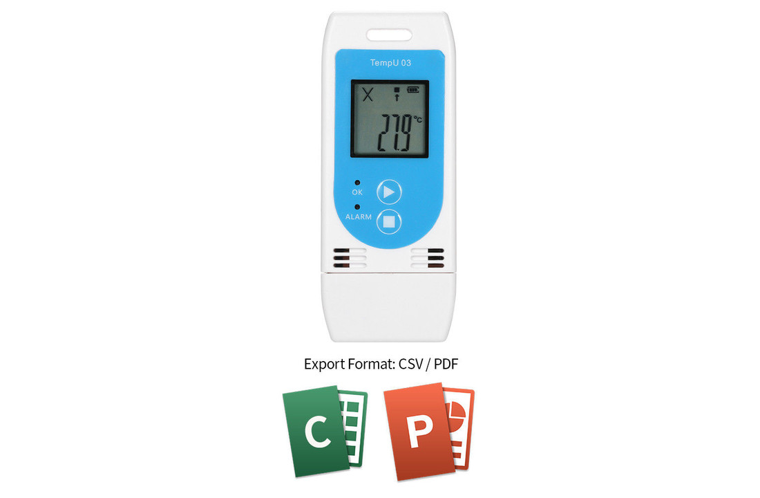 USB Temperatuur & luchtvochtigheid Data Logger