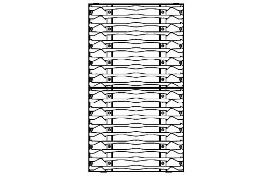 Draagwand voor ISO diepte 400