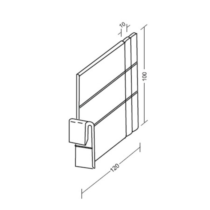 HapoH Divider for 55 mm profiles