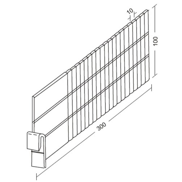 HapoH Divider for 55 mm profiles