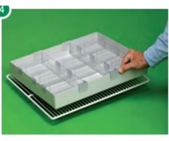 Drip tray for AluCool drawer