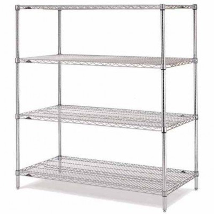 Metro Super Erecta stelling met 4 schappen diepte 355mm