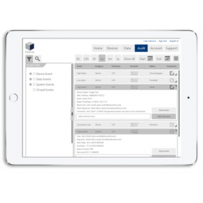 Cloud annual subscription for EL-MOTE