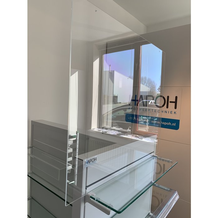 Beschermplaat voor plafondophanging