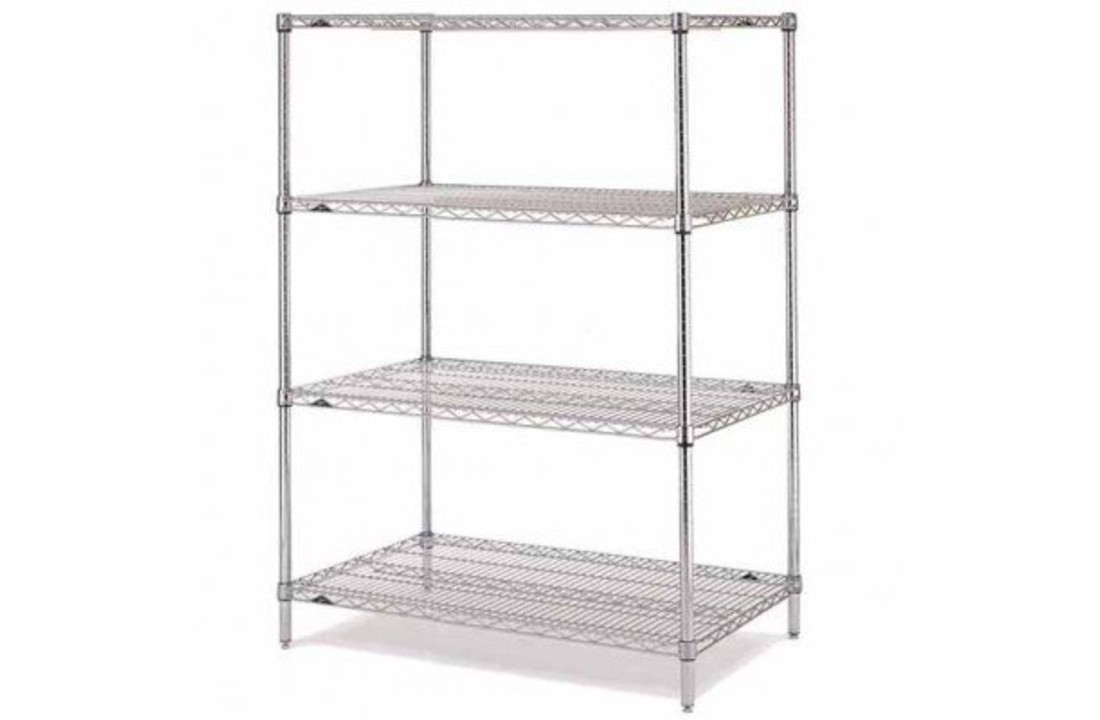 Super Erecta stelling met 4 schappen diepte 610mm