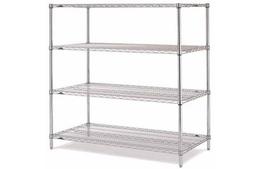 Super Erecta stelling met 4 schappen diepte 610mm