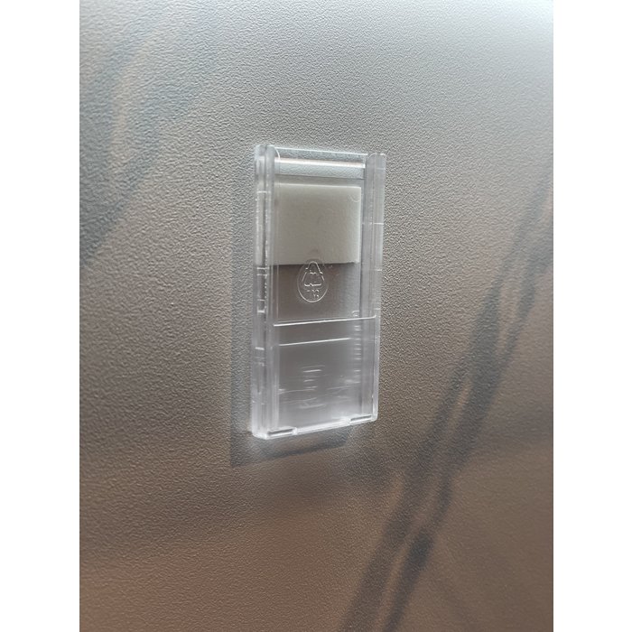 Mini card holder transparent with tape (125 pcs.)