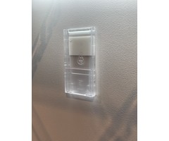 Mini card holder transparent with tape (125 pcs.)