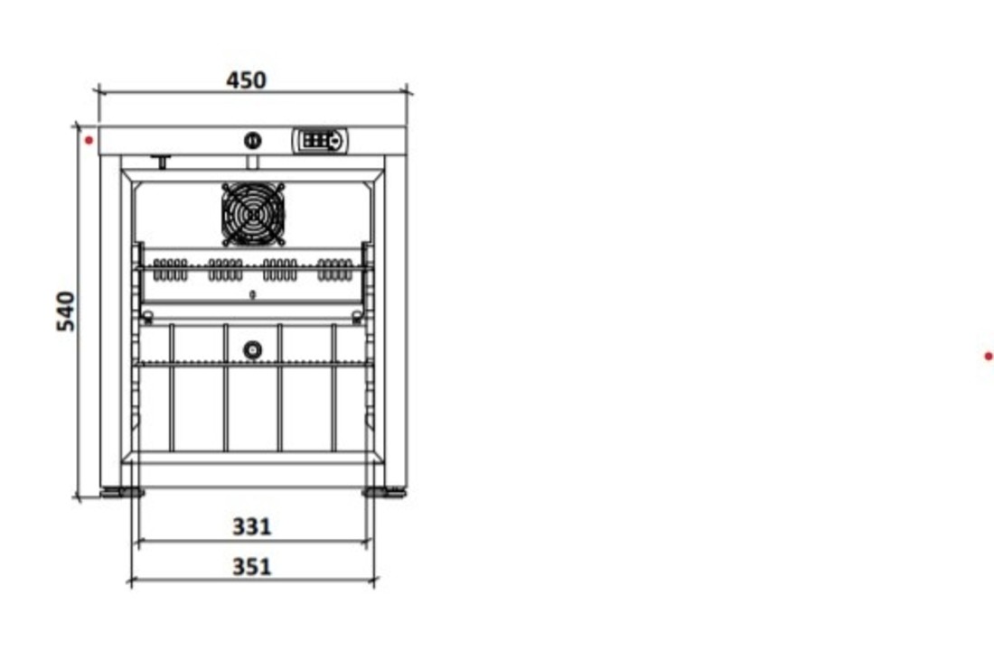 Medifridge MF30L-GD 2.0 met DIN 58345
