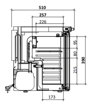 Medifridge MF30L-GD 2.0 met DIN 58345