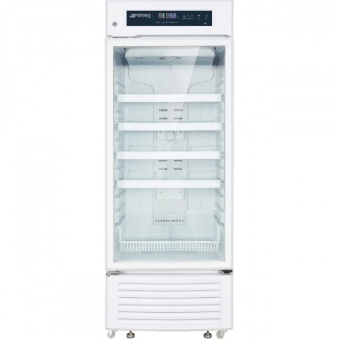 SMEG SMR315G medicine refrigerator with glass door