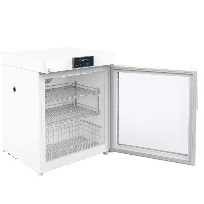 SMEG SMR130G Tabletop medicine refrigerator with glass door