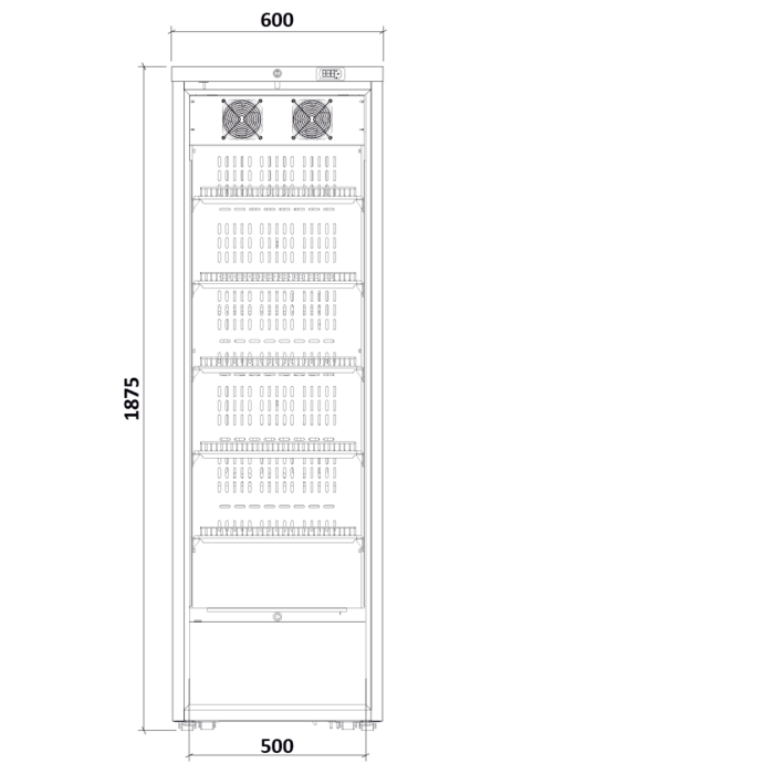 MediFridge MF450L-CD 2.0 with 14 drawers