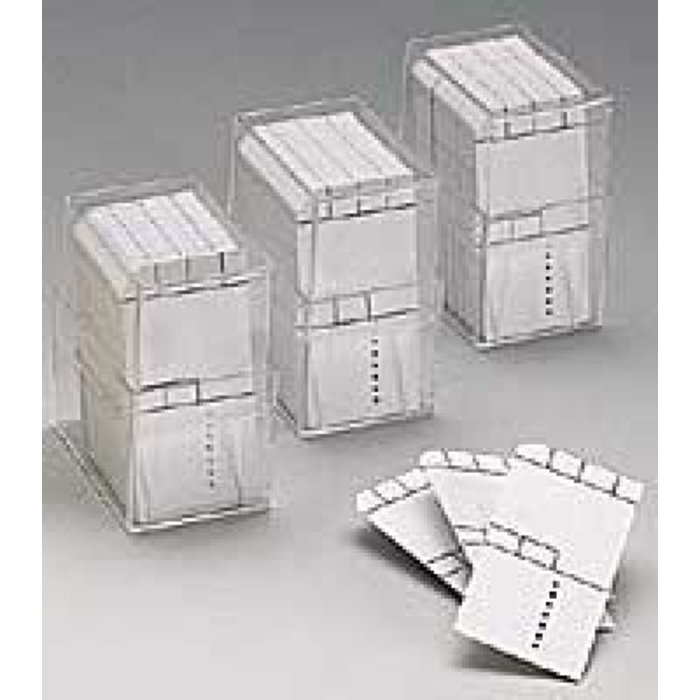 800 x Minikaart 50x25mm met kader in box