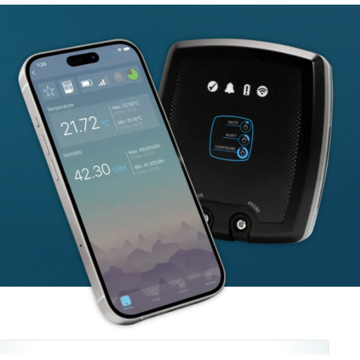 EL-IOT + EL-SP2-TC WiFi data logger