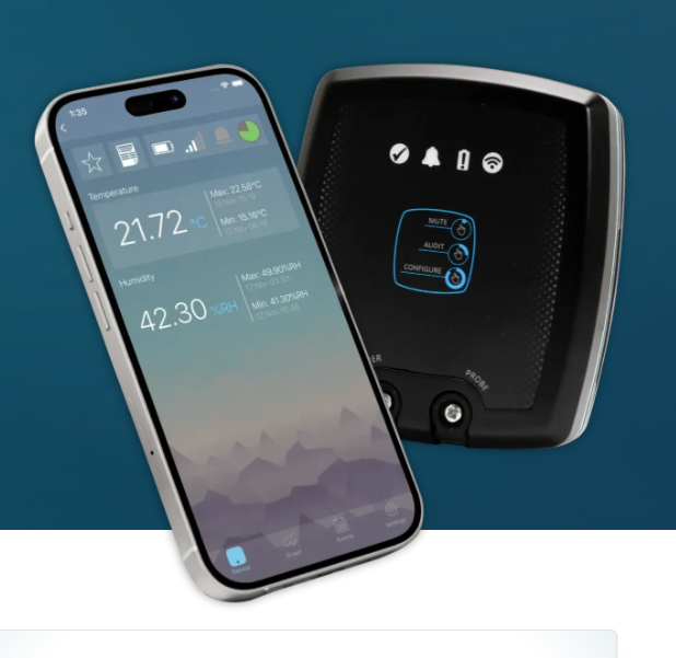 EL-IOT + EL-SP2-TC WiFi data logger