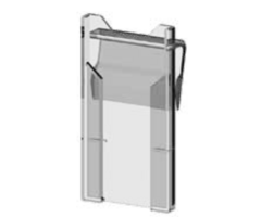 Mini card holder with clip (100 pcs.)