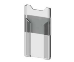 Label holder 25/51 adhesive plastic transparent