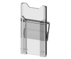 Mini card holder with clip (100 pcs.)