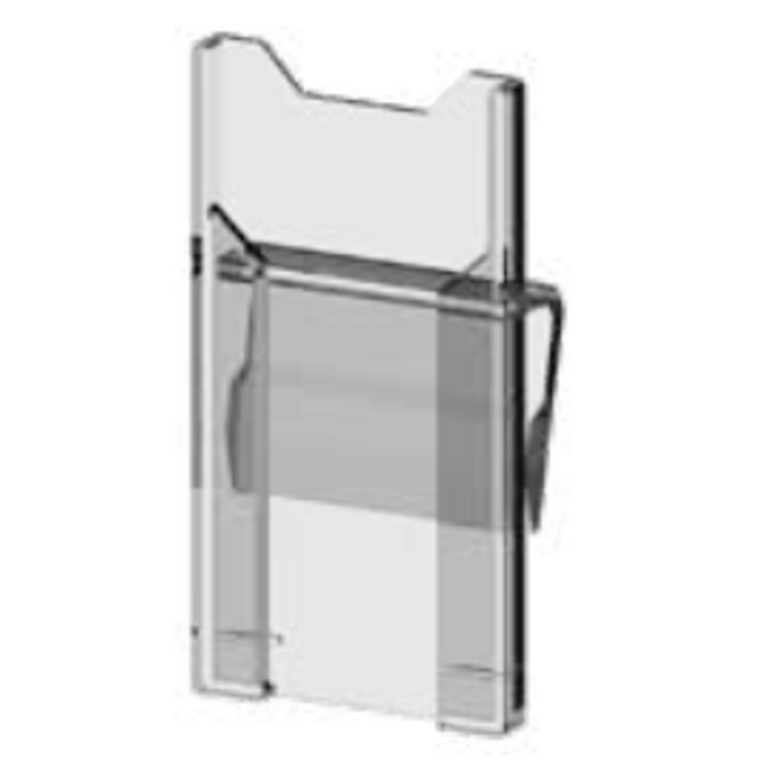 Mini card holder with clip (100 pcs.)