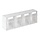 Tilting tray system 4-compartment 600x174x206 mm
