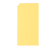 220 x Minikaart (Geel/Blanco)