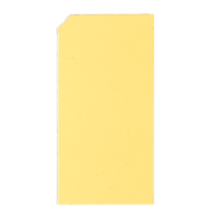 220 x Minikaart (Geel/Blanco)