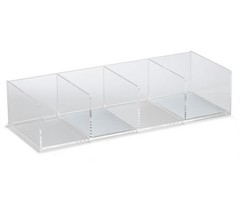 Recipe box 4-compartment A6