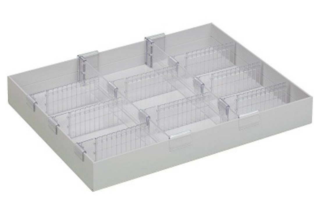 Medicine bin with layout HapoH