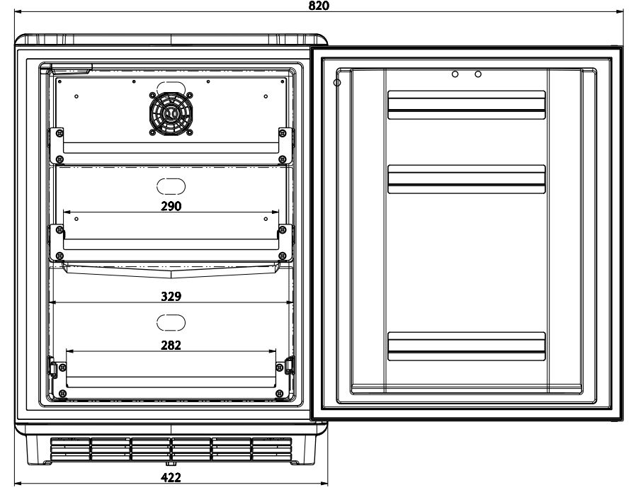 Dometic HC302 Medicine refrigerator DIN58345