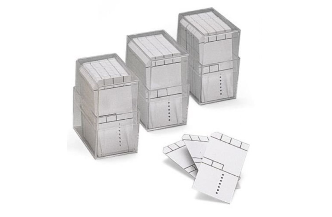800 x Minikaart 50x25mm met kader in box